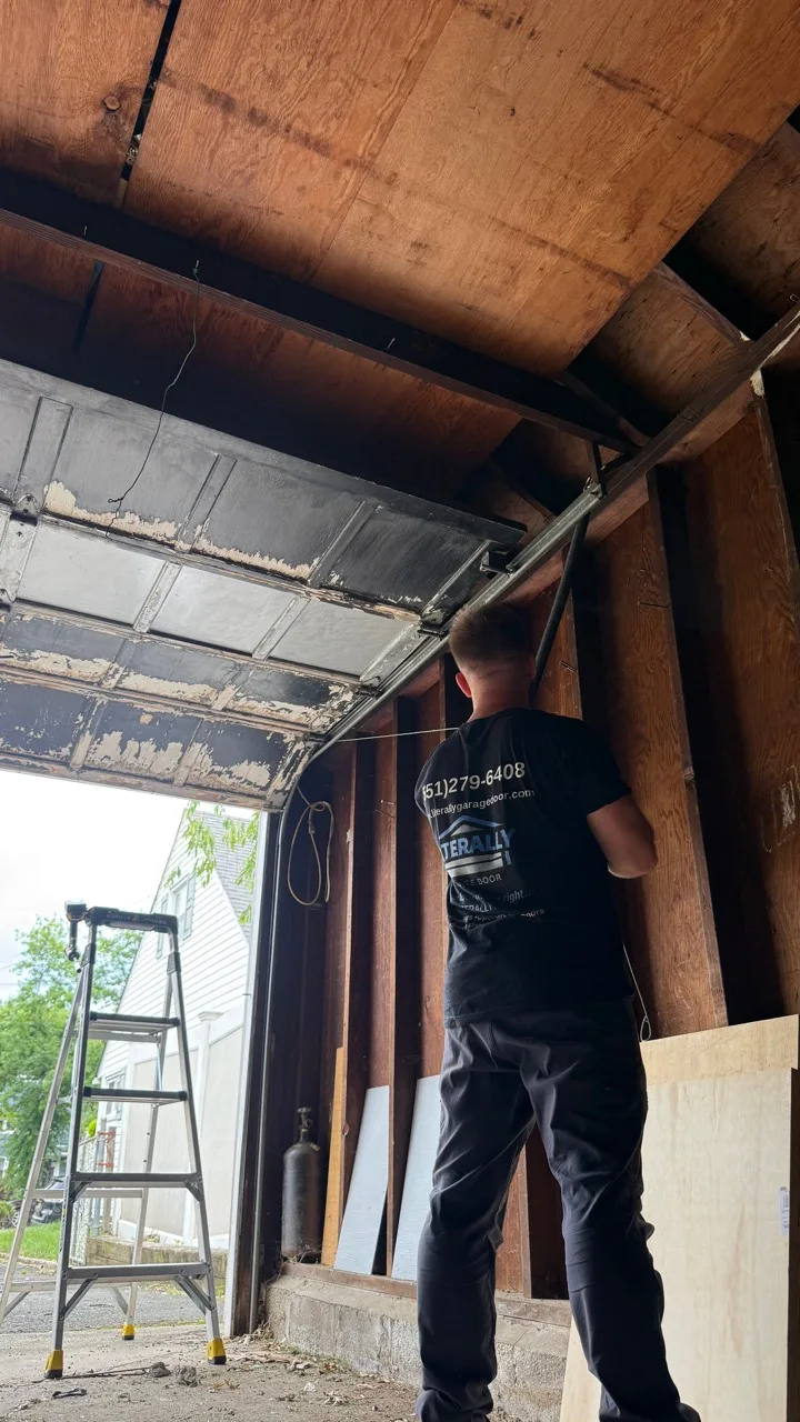 Spring repair work in Morristown NJ