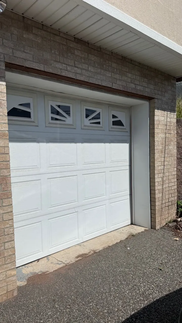 Off-track garage door closed after repair in Lodi NJ
